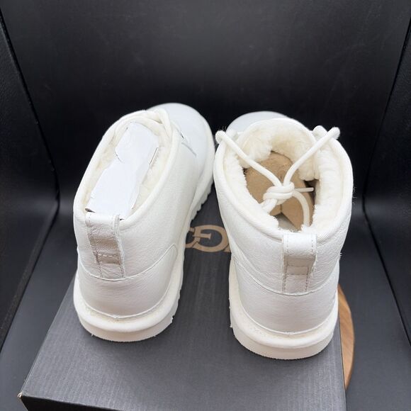 Ugg Neumel Leather White Mens Size 9 Winter Boots 1133777-WWH main image 7